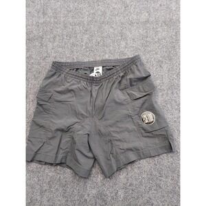 Vintage Nike Echelon Shorts Mens Medium Gray Cargo Cycling MTB Seat Liner 90s